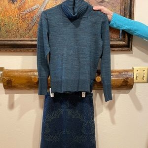 Peruvian connection turtleneck sweater and maxi skirt Small